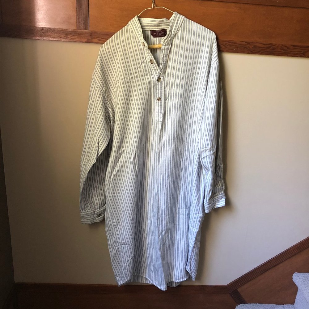 Lee Valley 100% cotton nightshirt